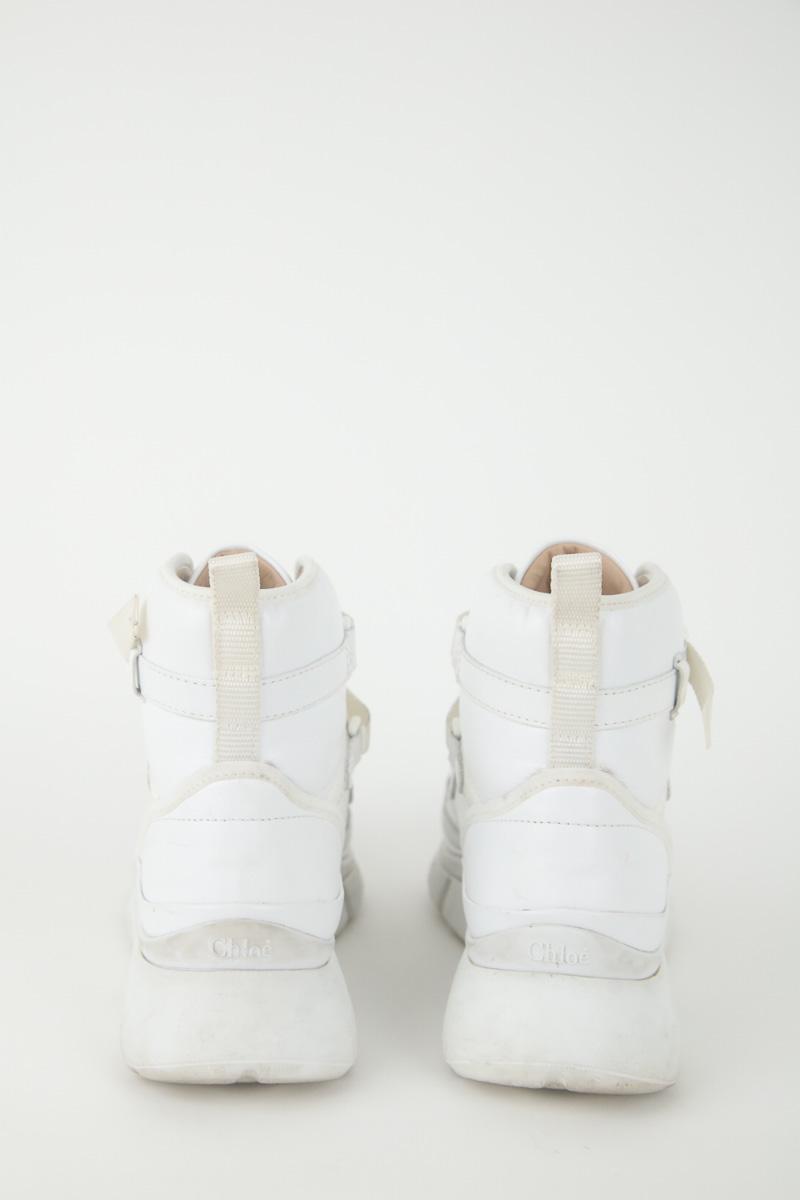 Baskets Chloé Sonnie Blanc