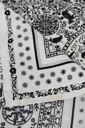 Foulard Hermès  Blanc