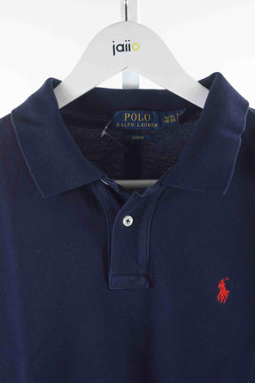 Polo manches longues - Slim fit Ralph Lauren Polo classique manches longues Marine