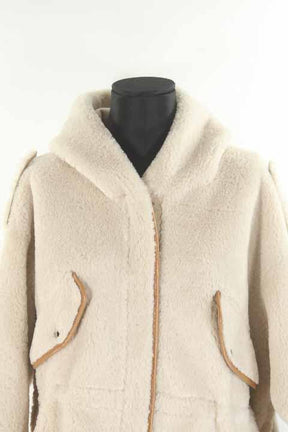 Manteaux Maje  Blanc