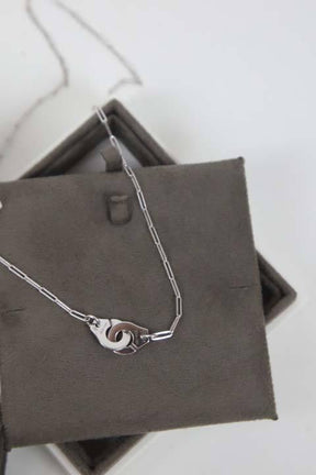 Collier Dinh Van Menottes Argent
