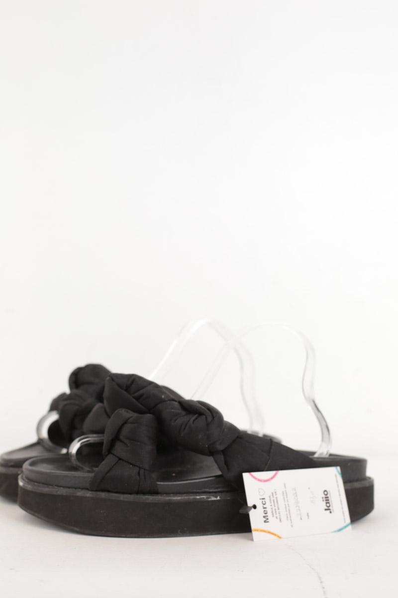 Mules Ganni  Noir