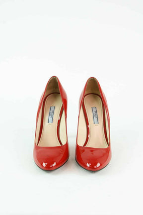 Escarpins vernis  Prada  Rouge