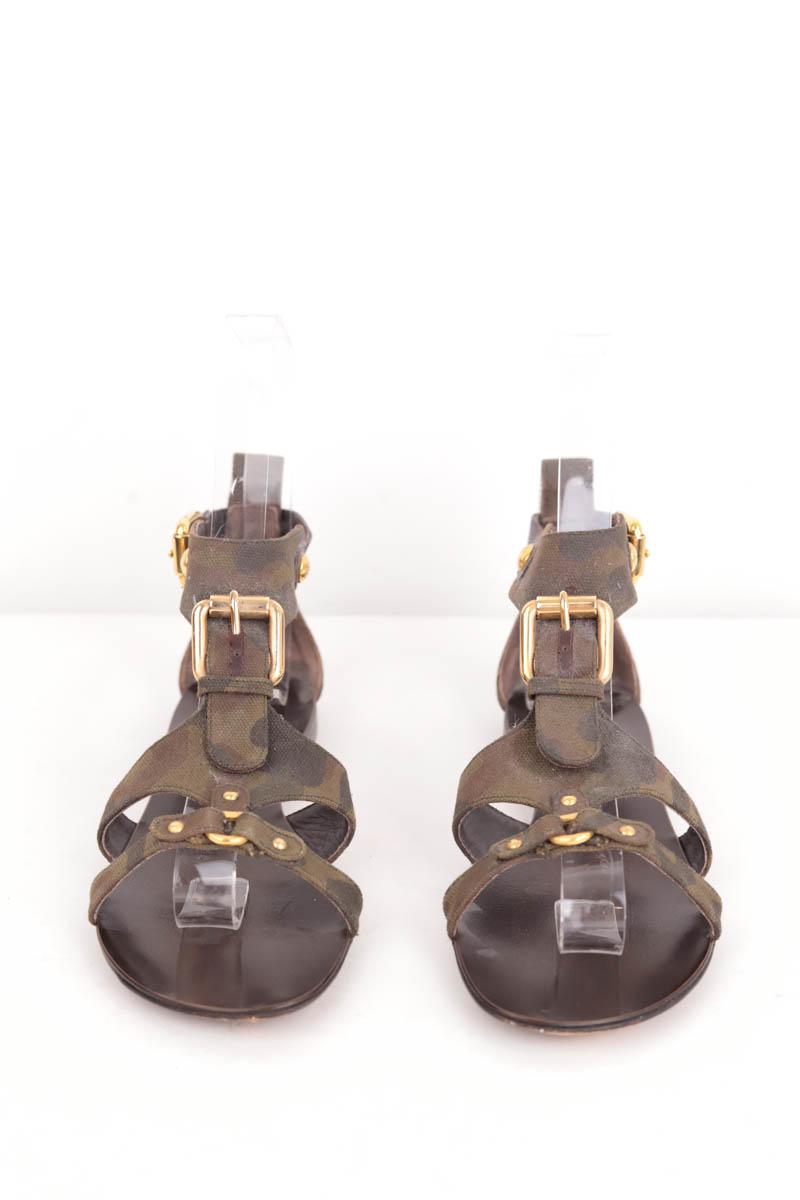 Sandales Giuseppe Zanotti  Kaki