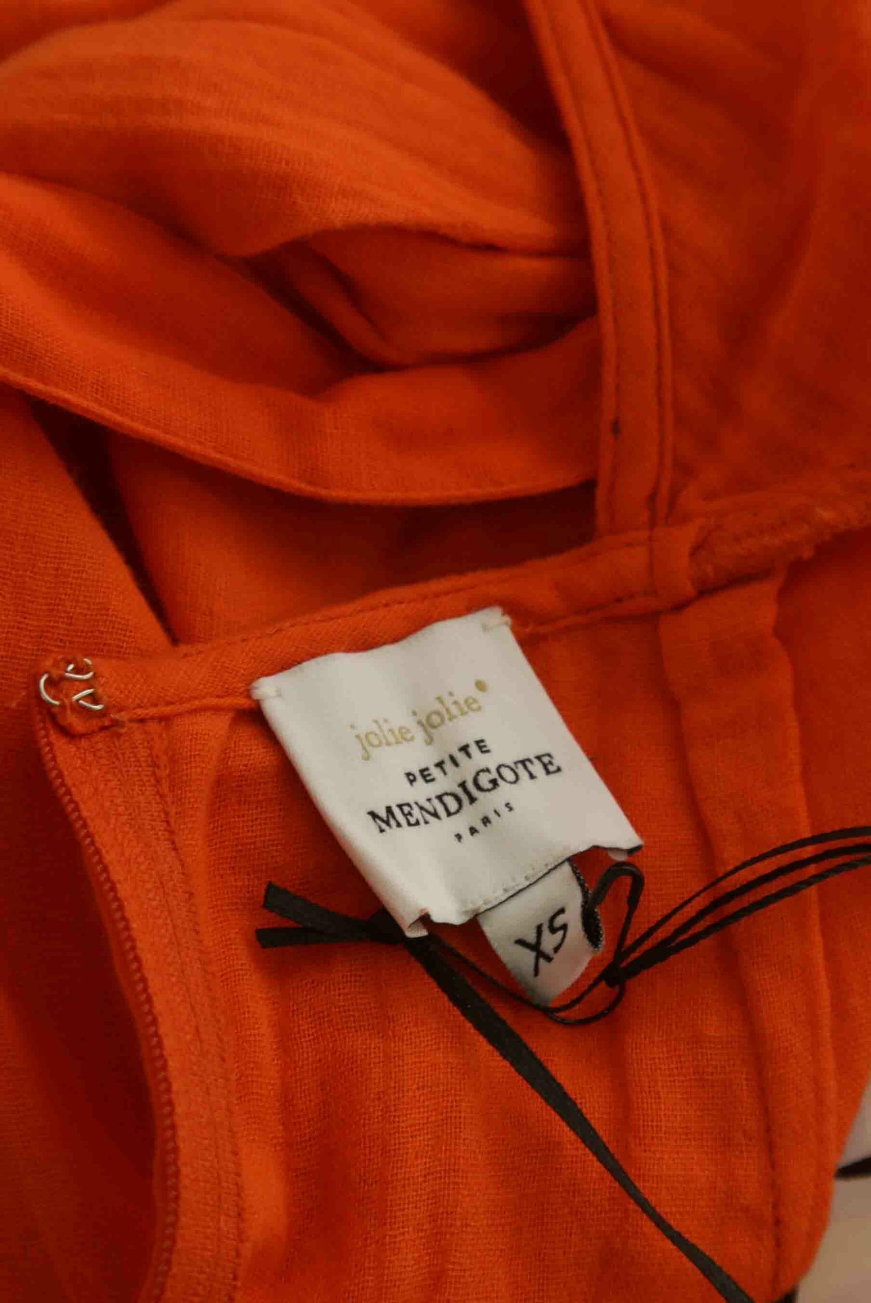 Mi-longueur Petite Mendigote  Orange