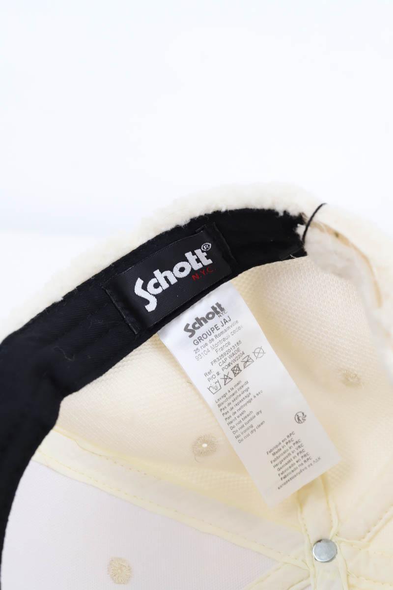 Casquettes Schott  Blanc