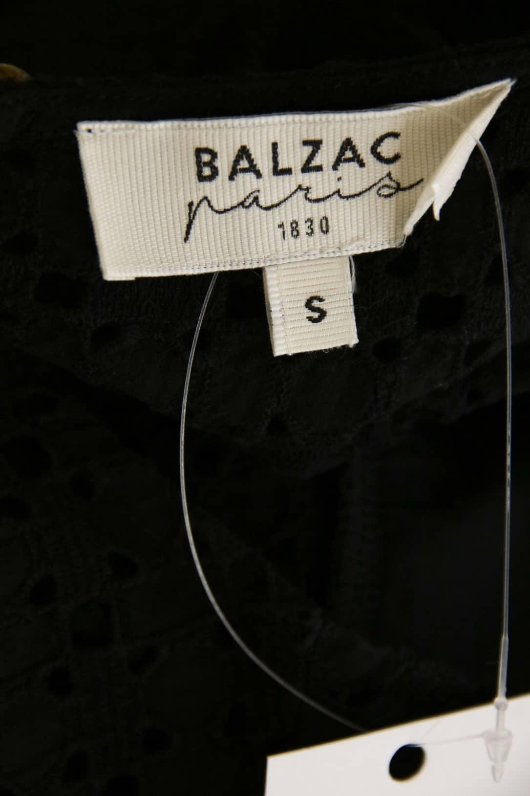 Mi-longueur Balzac  Noir