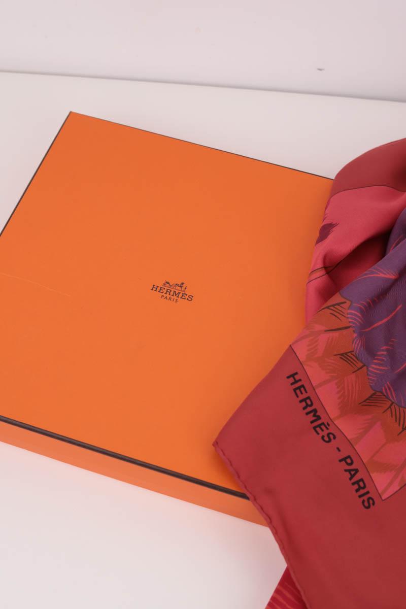 Carrés Hermès Carre Geant silk 140 Rouge