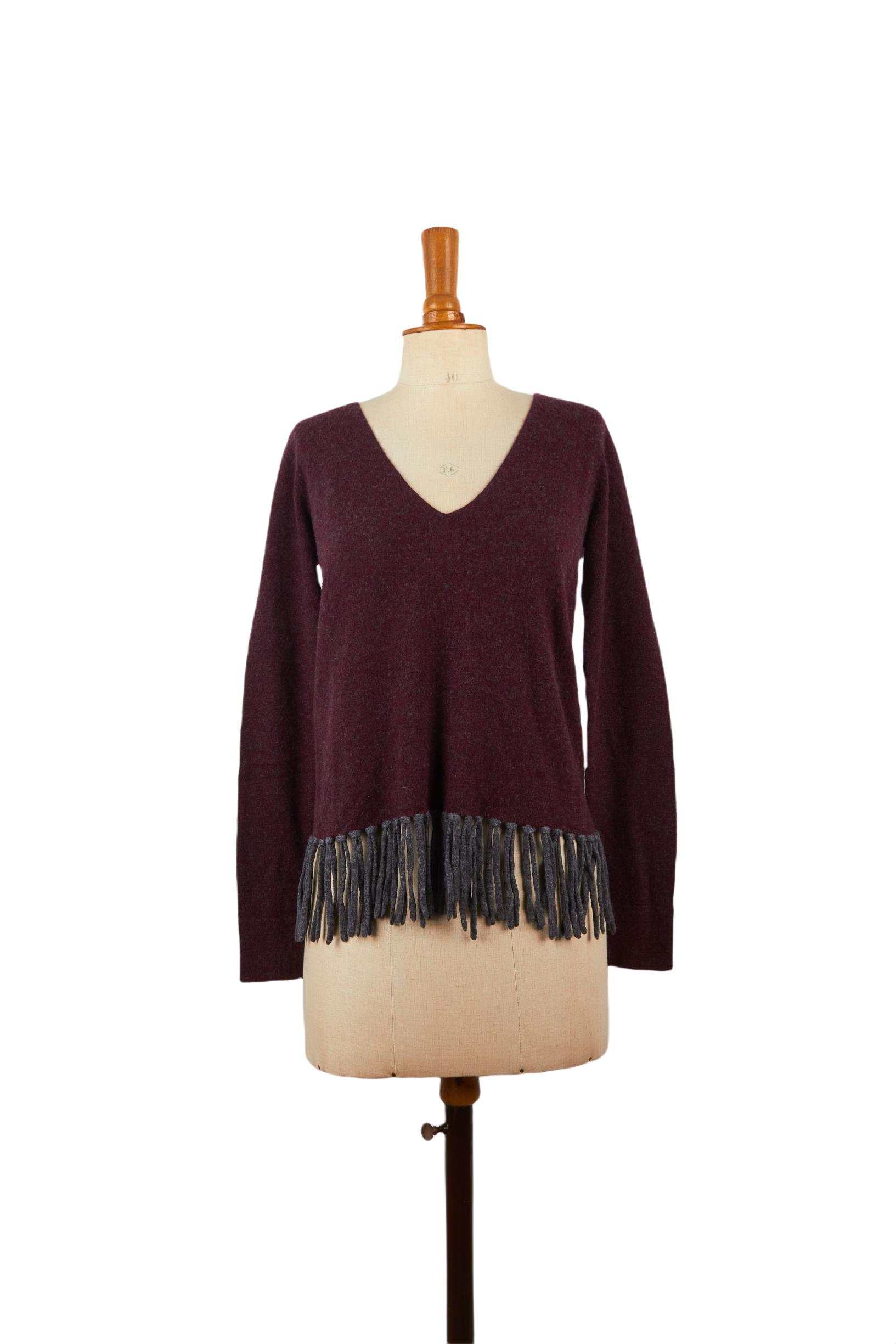 Pull-over Not Shy  Bordeaux