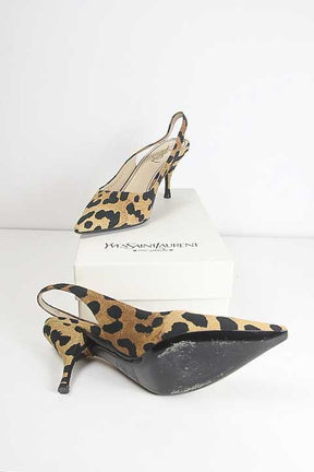 Mules Yves Saint Laurent  Marron