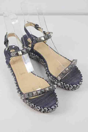 Sandales Christian Louboutin Other Argent