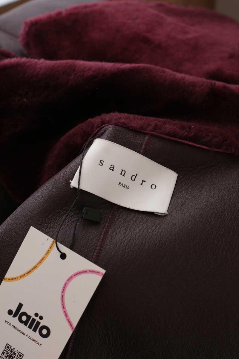 Manteaux Sandro  Bordeaux