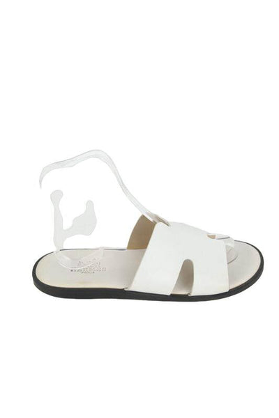 Sandales en cuir topaze/beige neuves Jmg Houcke modèle Migale taille 41 (pa