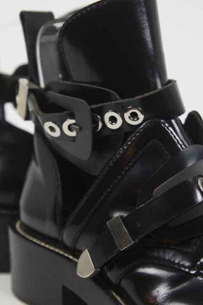Bottes motardes Balenciaga Ceinture Noir