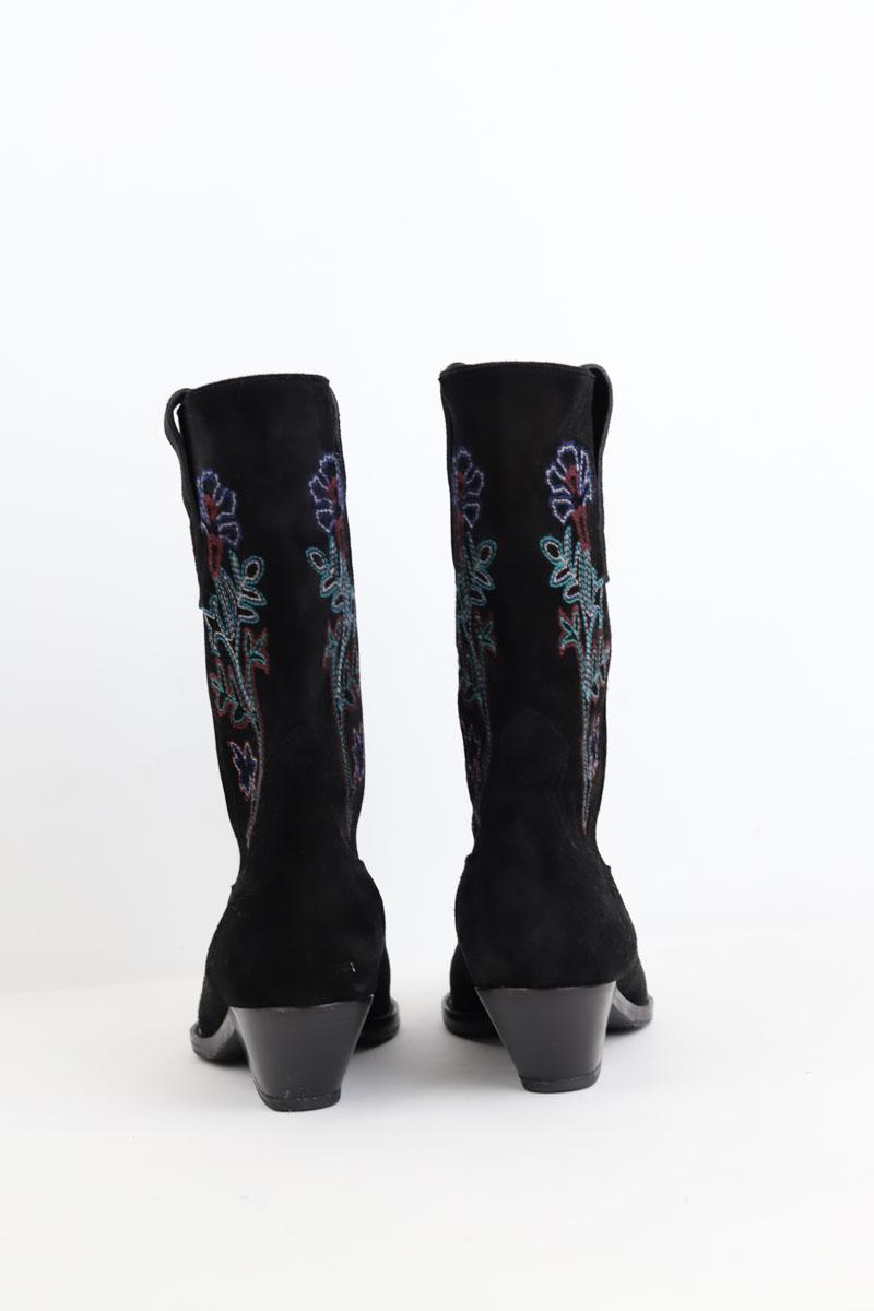 Bottes de cow-boy Isabel Marant  Noir