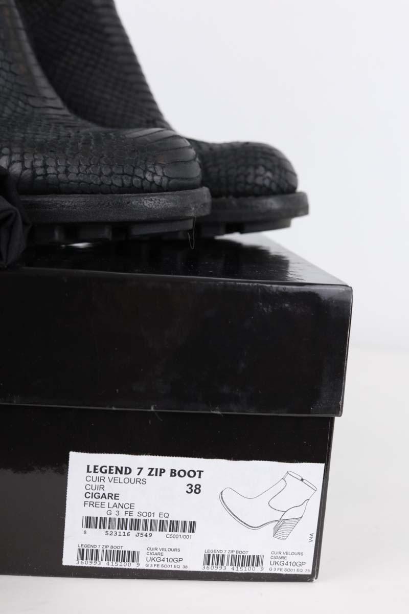 Bottes motardes Free Lance  Noir