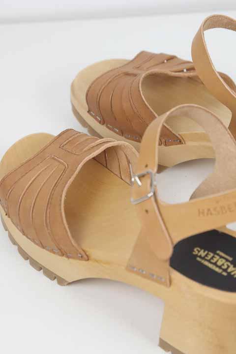 Sandales Swedish Hasbeens  Marron