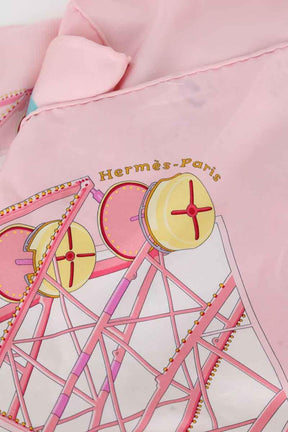 Foulard Hermès  Rose
