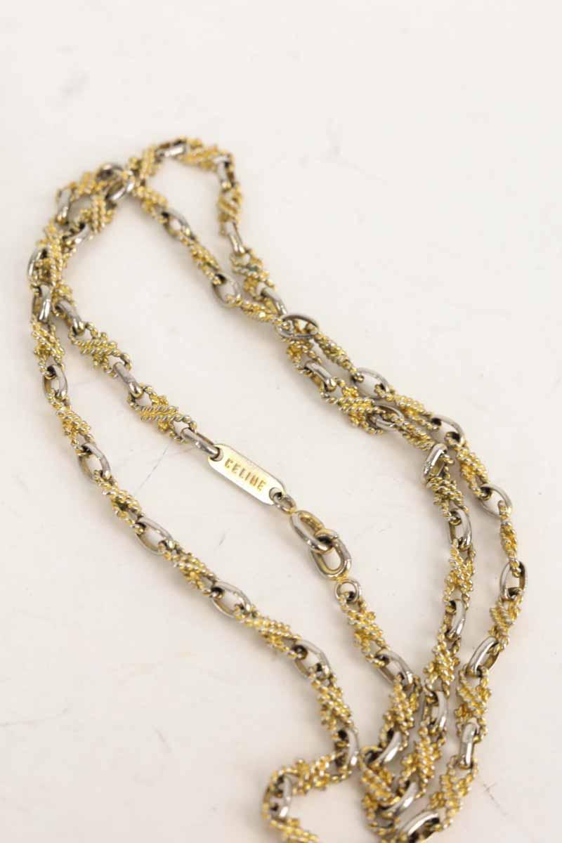 Collier Celine  Doré