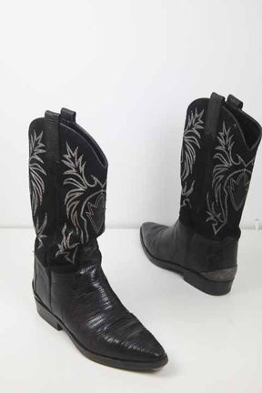 Bottes de cow-boy Sartore  Noir