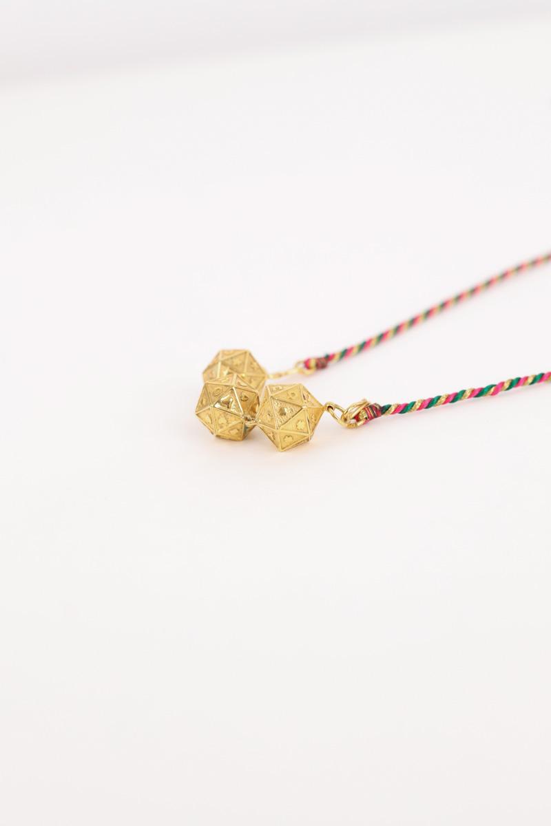 Collier CAROLINE DE BENOIST  Doré