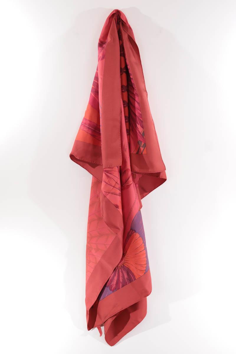 Carrés Hermès Carre Geant silk 140 Rouge