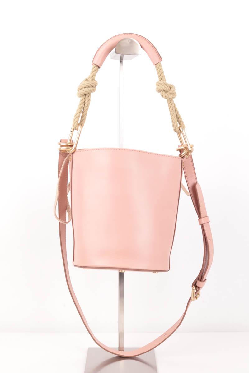 Bandoulière Vanessa Bruno SAC SEAU Rose