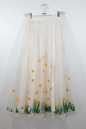 Mi-longueur Mii  Blanc