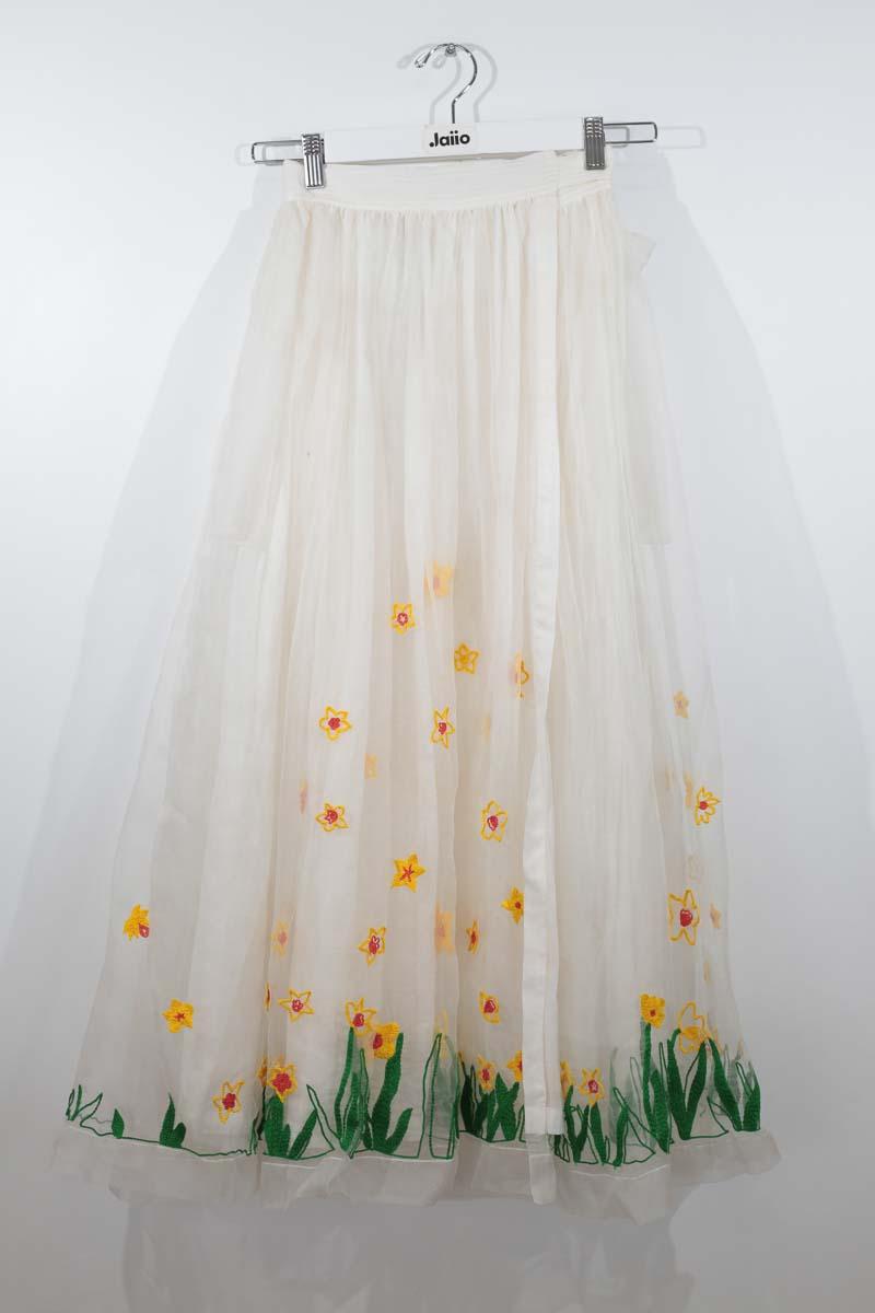 Mi-longueur Mii  Blanc