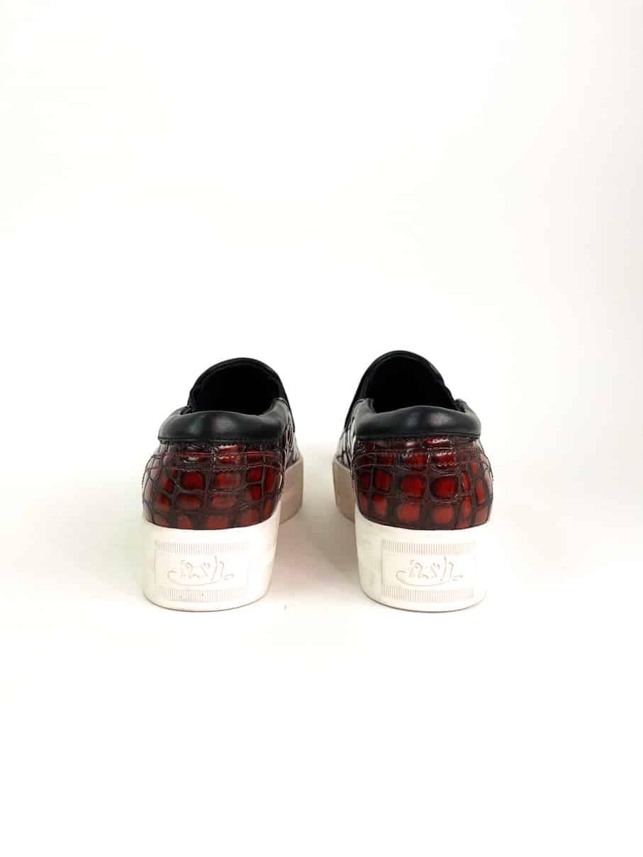 Baskets Slip on Ash  Bordeaux