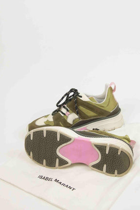 Baskets Isabel Marant Kindsay Kaki