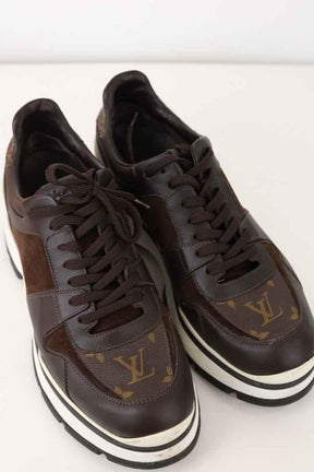 Baskets Louis Vuitton Run Away Marron