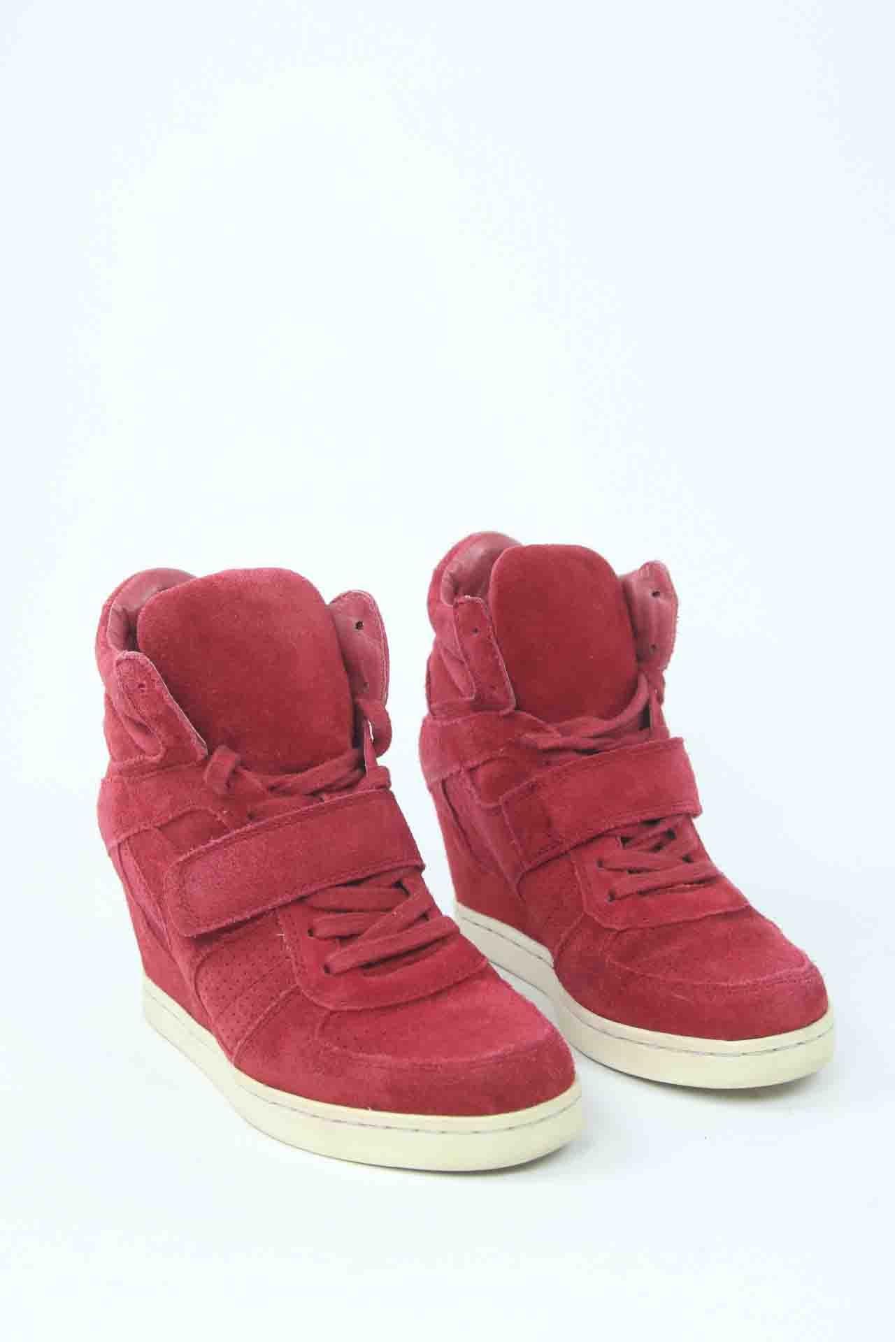 Baskets à talons Ash  Rouge