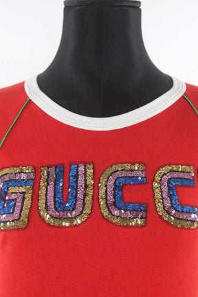 T-shirts Gucci  Rouge