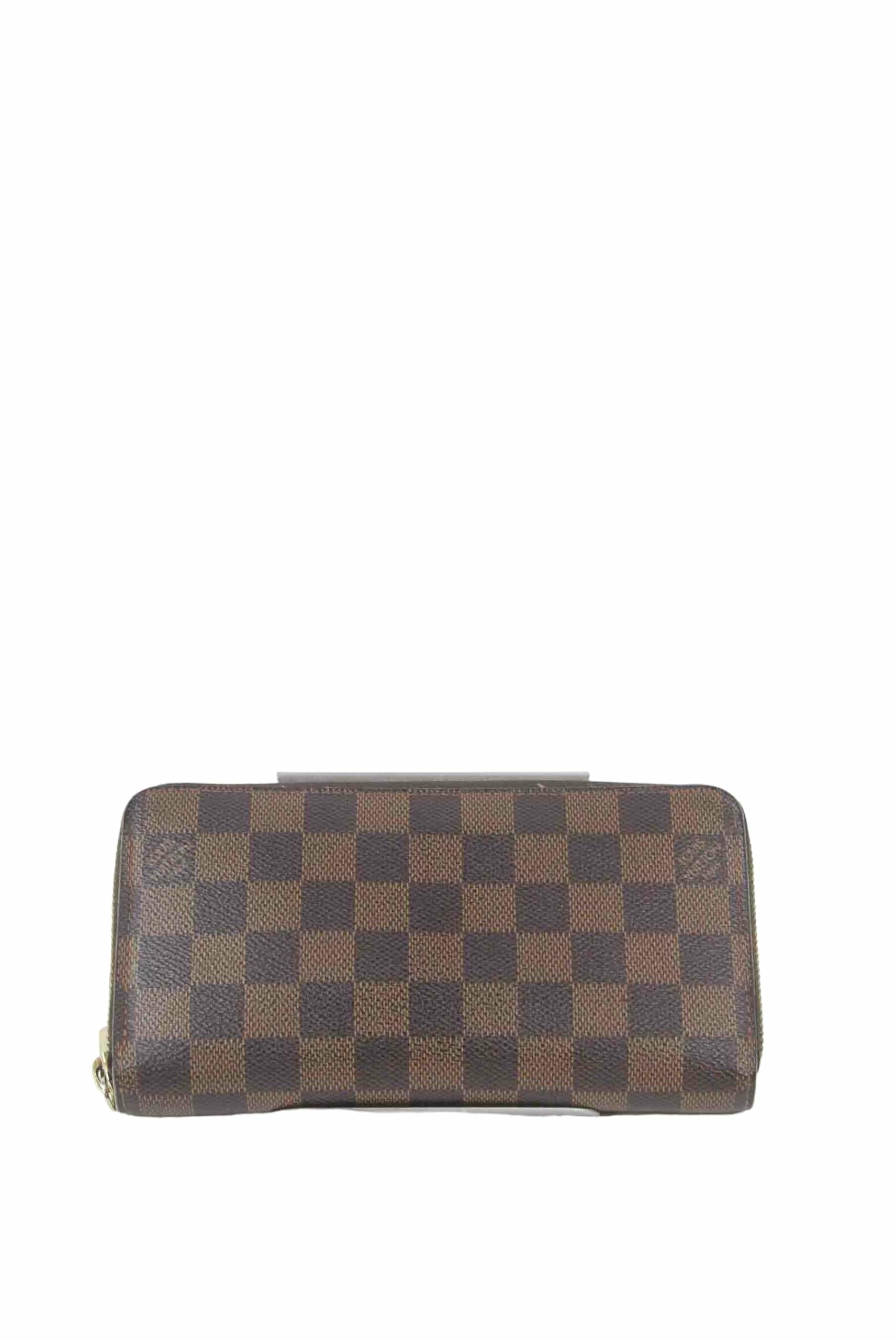 Portefeuille Louis Vuitton Zippy Marron
