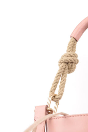 Bandoulière Vanessa Bruno SAC SEAU Rose