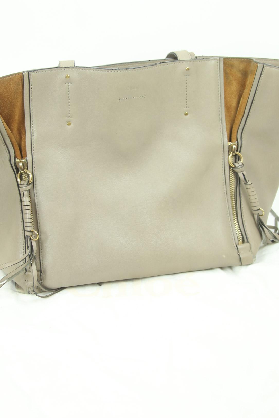 Sacs à main Chloé Milo Gris