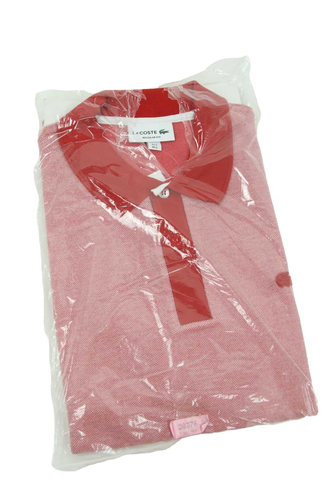 Polo regular fit manches courtes Lacoste  Rouge