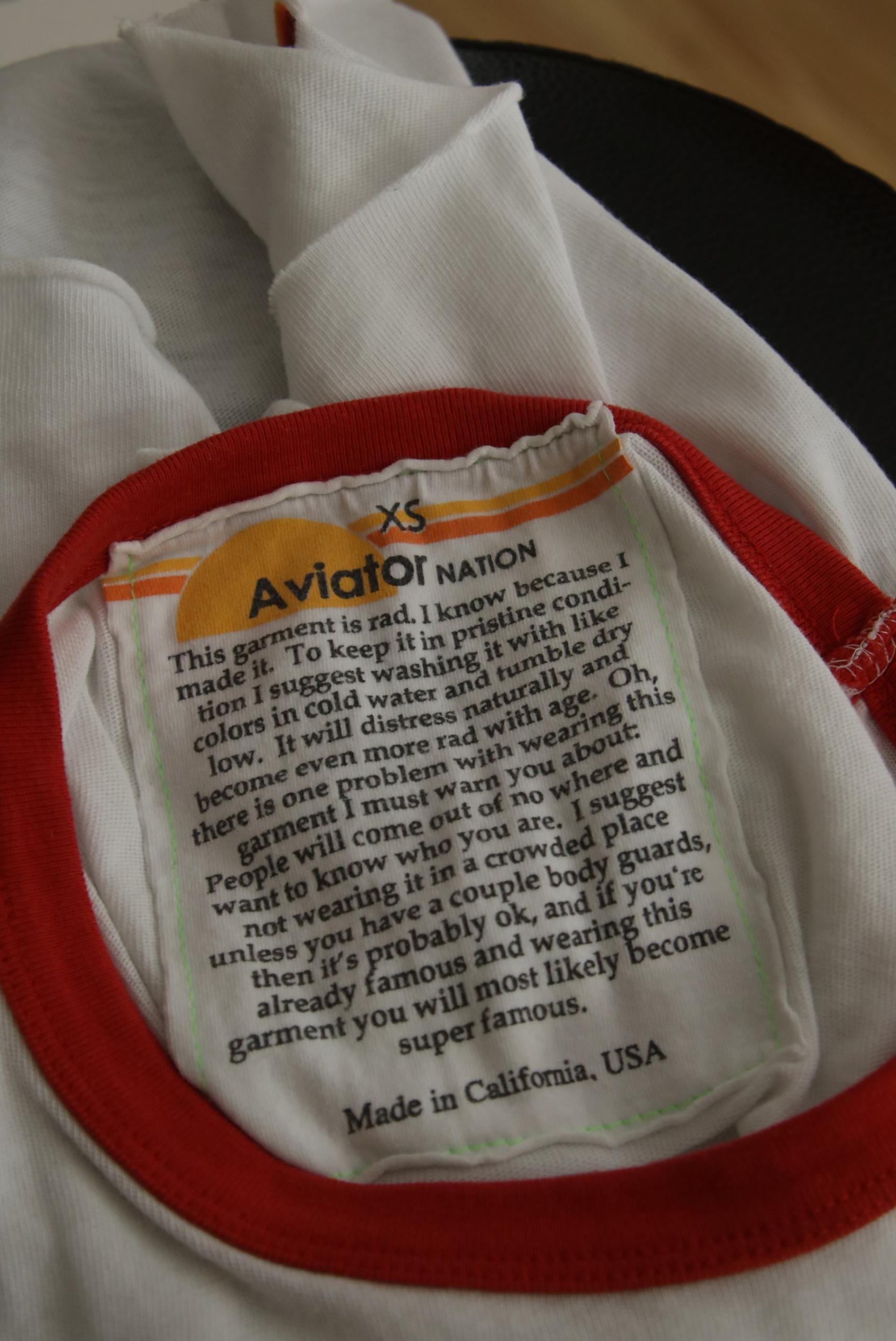 T-shirts Aviator Nation  Blanc