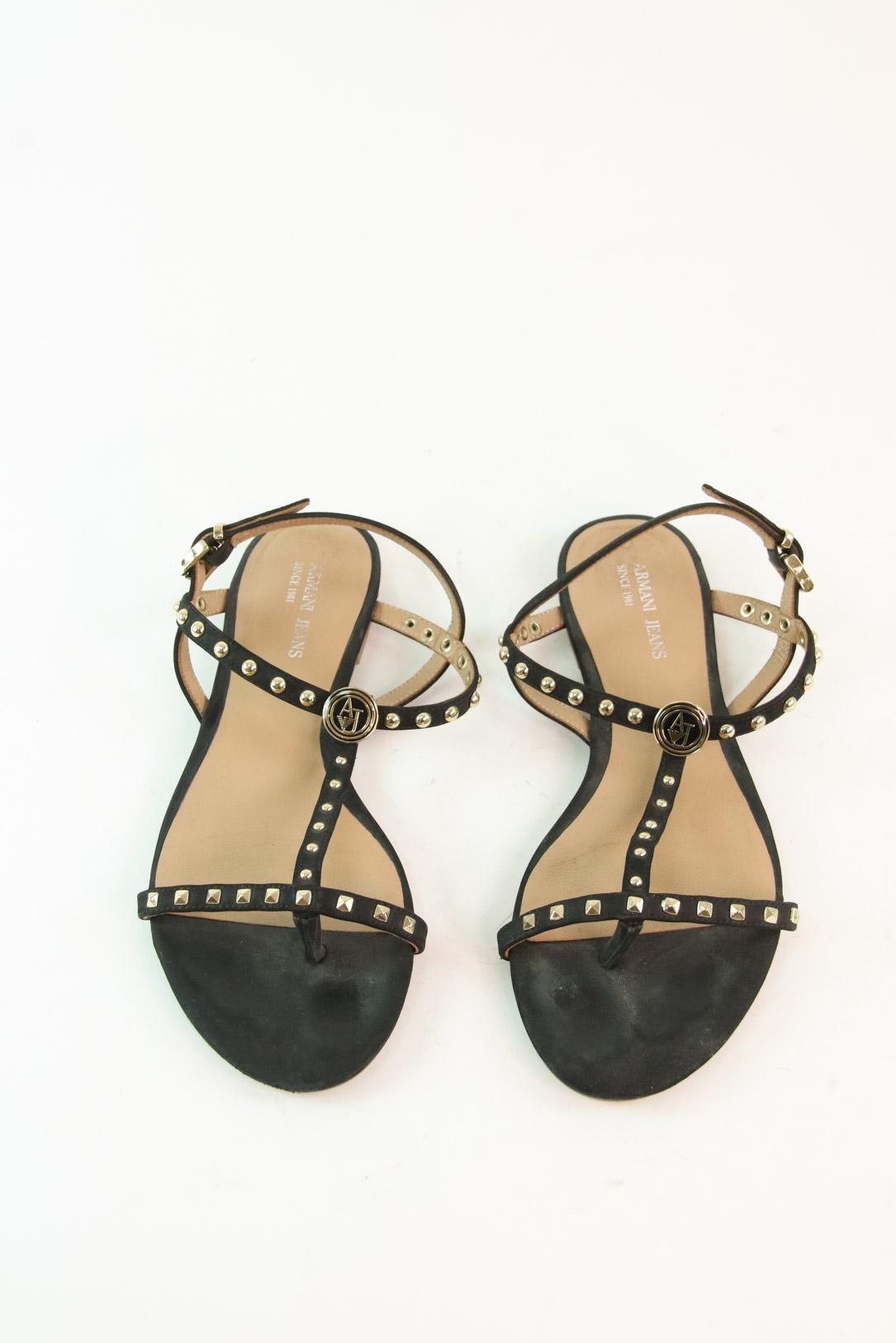 Sandales Armani Jeans  Noir