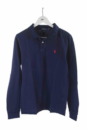 Polo manches longues - Slim fit Ralph Lauren Polo classique manches longues Marine