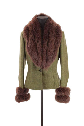 Vestes John Galliano  Vert