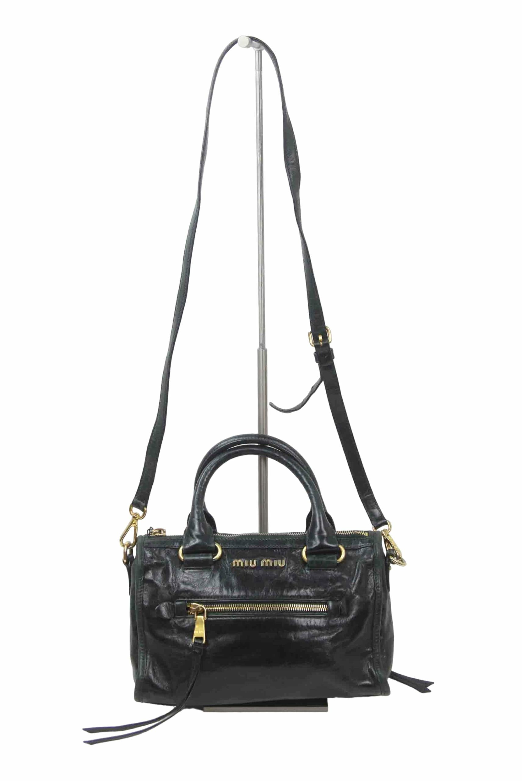 Sacs à main Miu Miu Vitello Noir