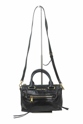 Sacs à main Miu Miu Vitello Noir