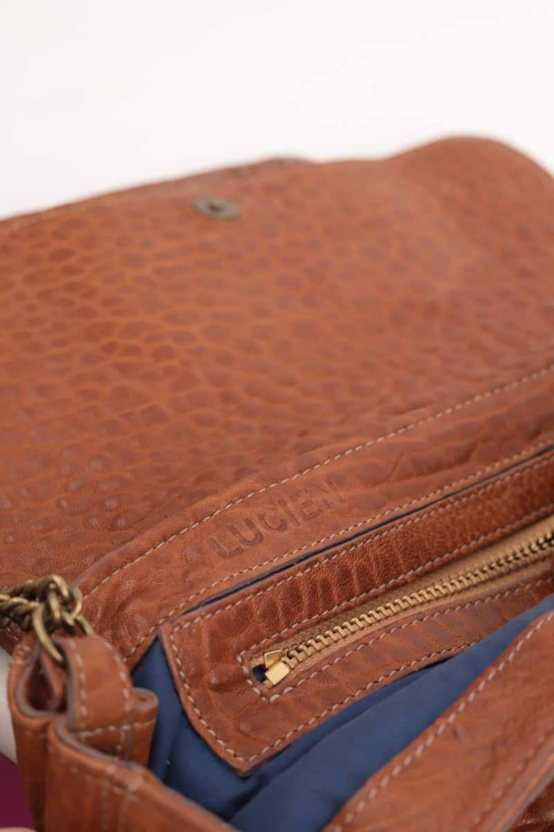 Sac à main Jérôme Dreyfuss Lucien Marron