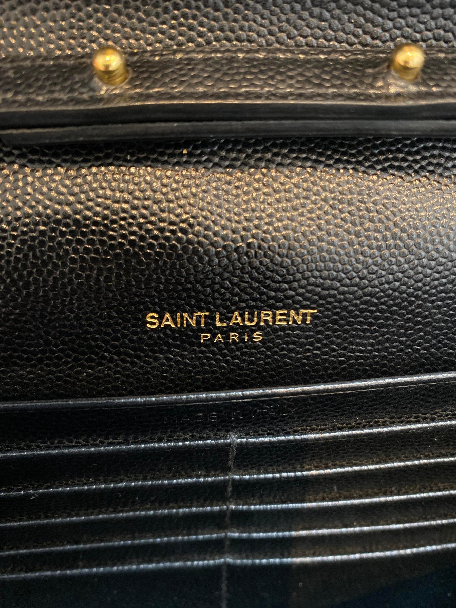 Bandoulière Saint Laurent Cassandra Noir