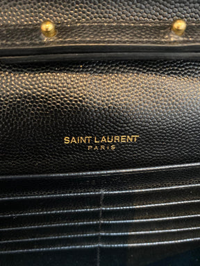 Bandoulière Saint Laurent Cassandra Noir