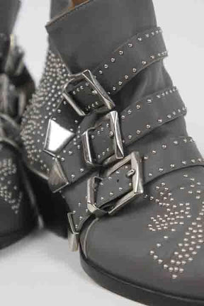 Bottes à boucles Chloé Susanna Gris