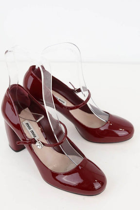 Talons Miu Miu  Bordeaux