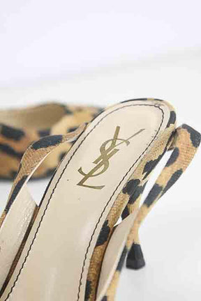 Mules Yves Saint Laurent  Marron